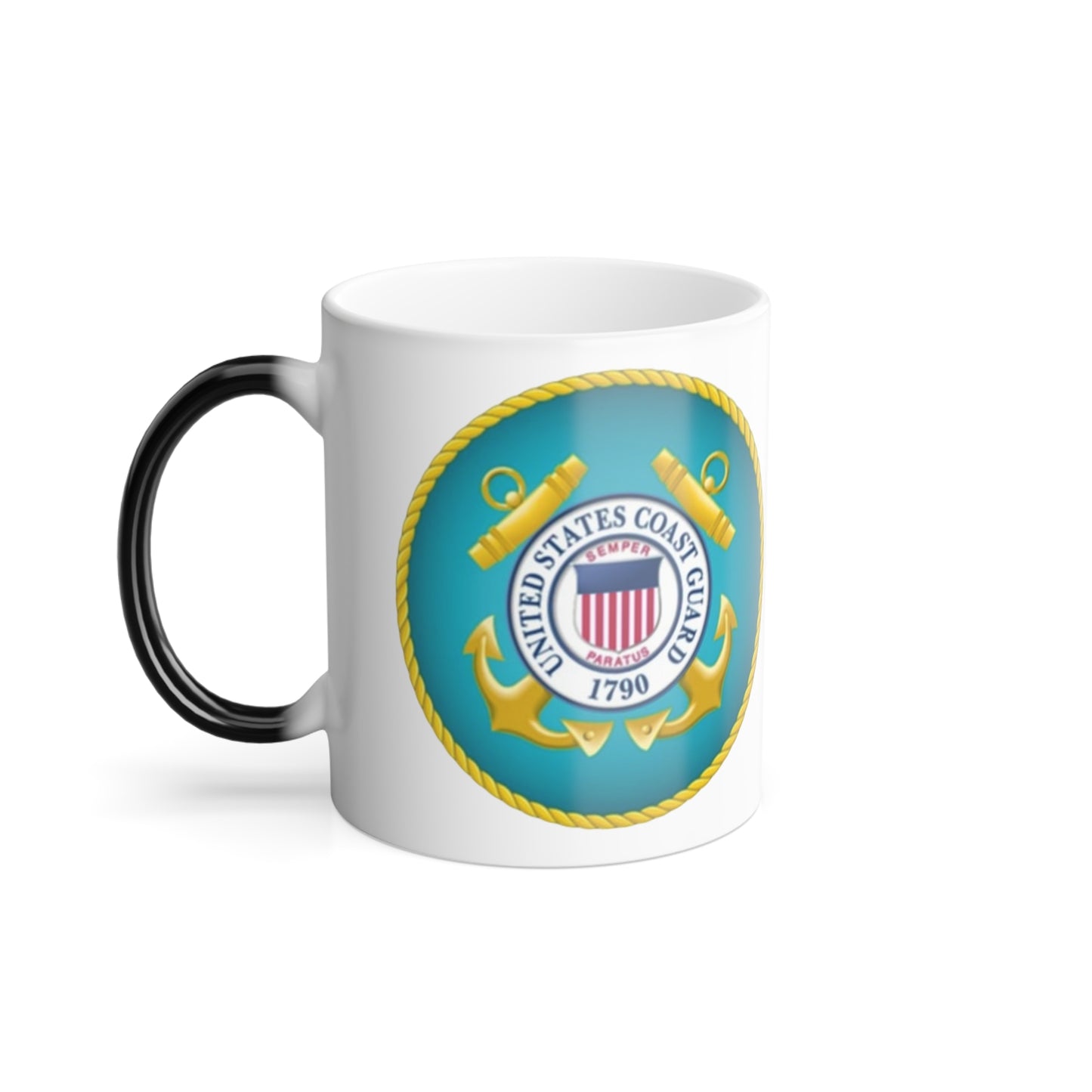 US Coast Guard Color Changing Mug