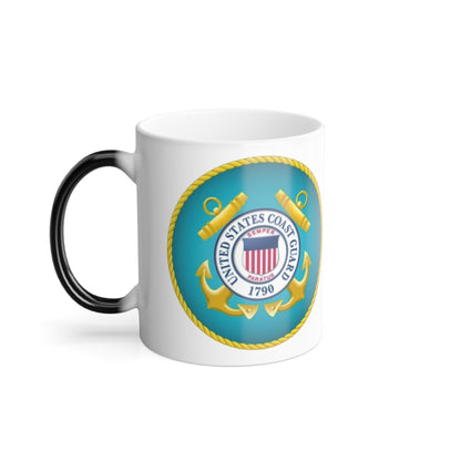 US Coast Guard Color Changing Mug
