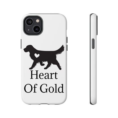 Heart Of Gold iPhone Case