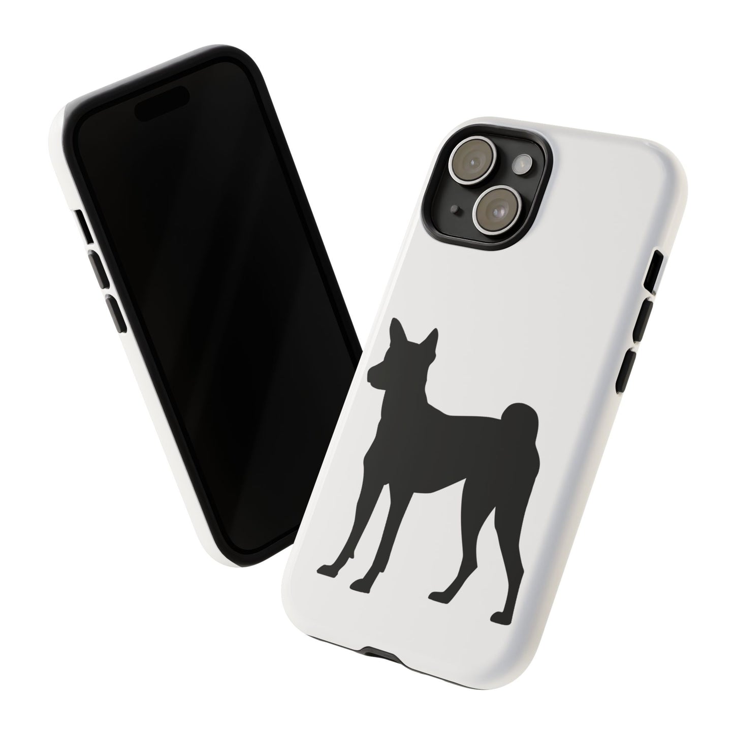 Basenji Silhouette iPhone Case