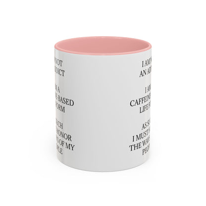 Not An Addict 2-Tone Coffee Mug