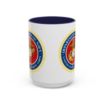 US Marine Corps 2-Tone Coffee Mug