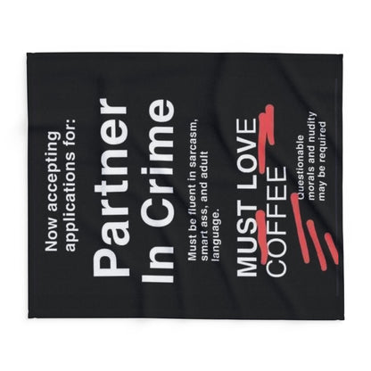 Partner In Crime Arctic Fleece Blanket