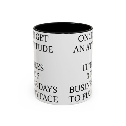 Fix My Face 2-Tone Coffee Mug