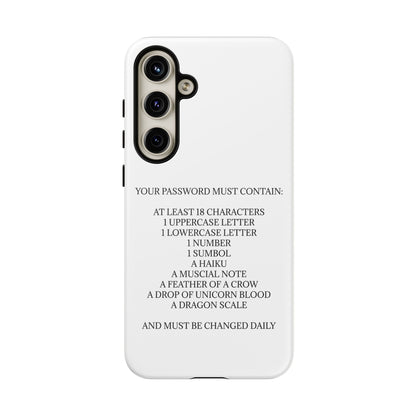 Password Samsung Case