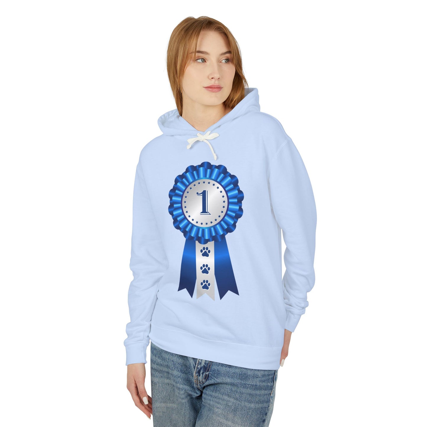 Show Ribbon Unisex Lightweight Hoodie