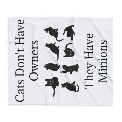 Cat Minions Arctic Fleece Blanket