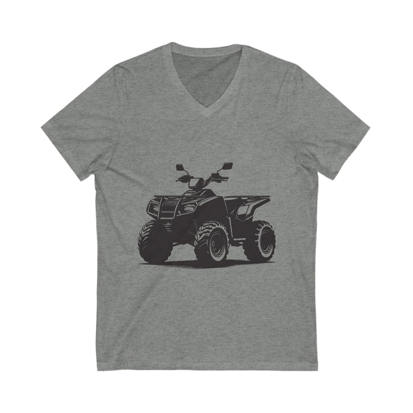 Off The Beaten Path Quad Unisex Short Sleeve V-Neck Tee