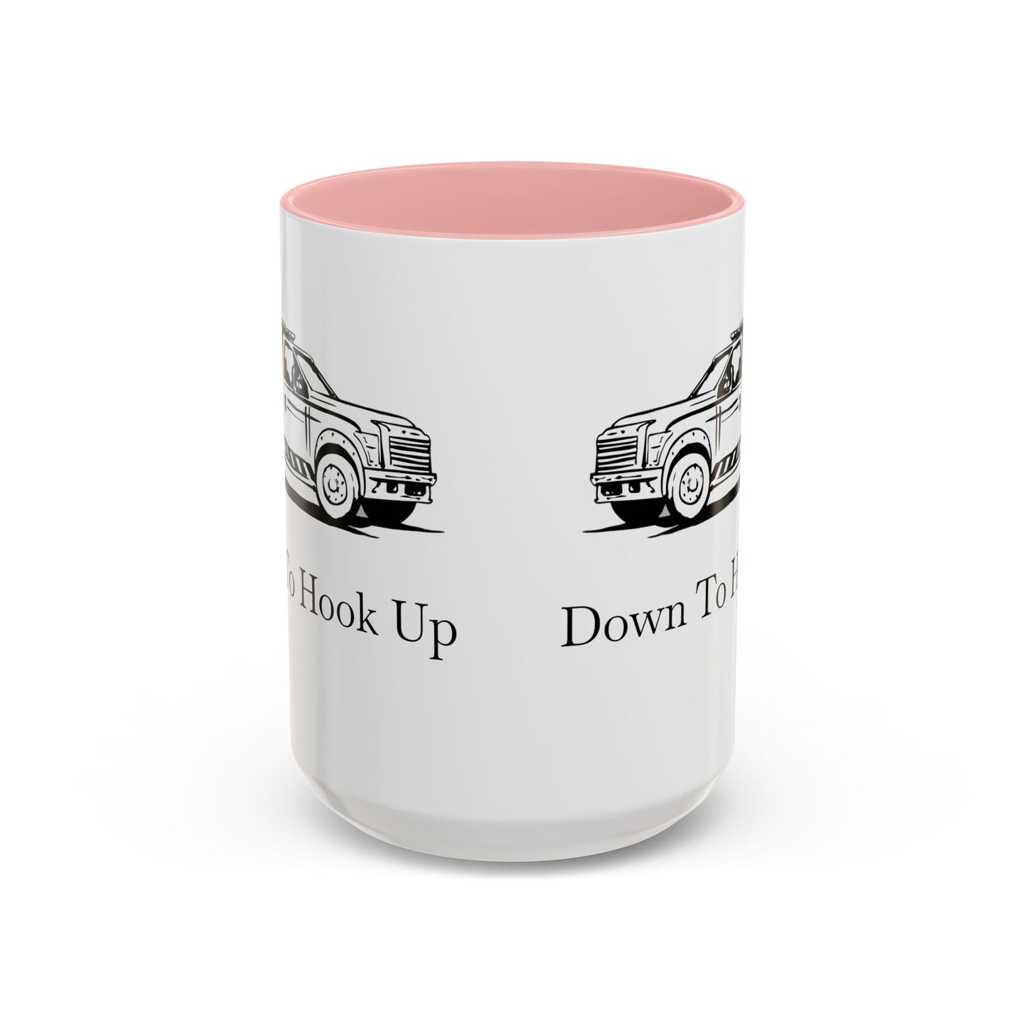 Down To Hook Up 2-Tone Coffee Mug