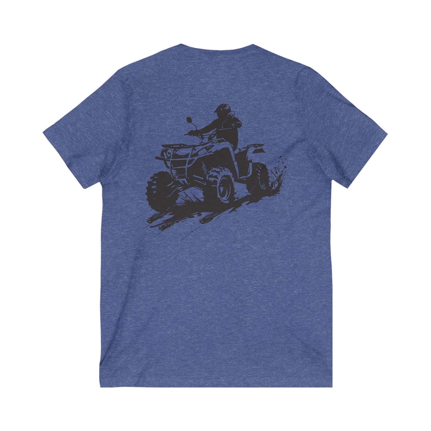 Slingin' Mud Quad Unisex Short Sleeve V-Neck Tee