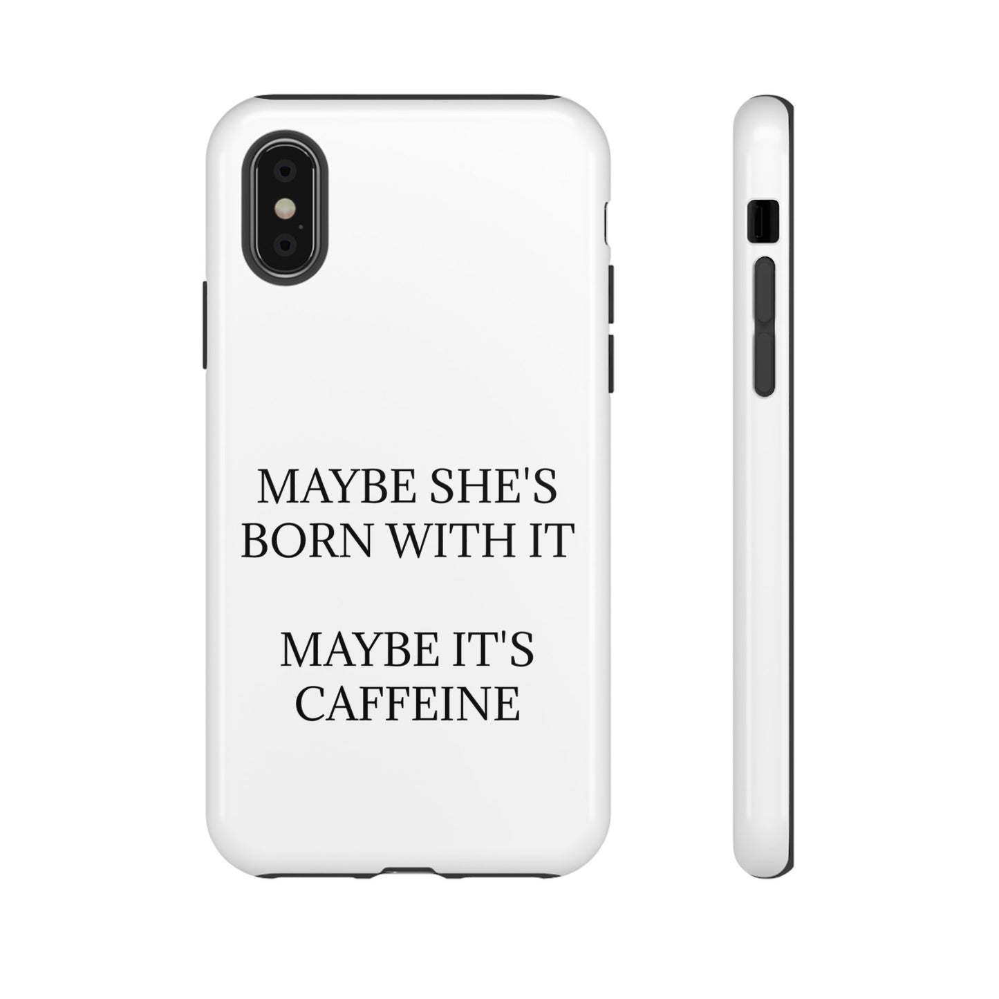Born With It iPhone Case