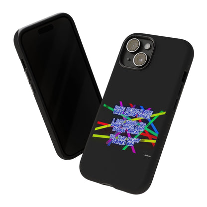 Glow Sticks iPhone Case