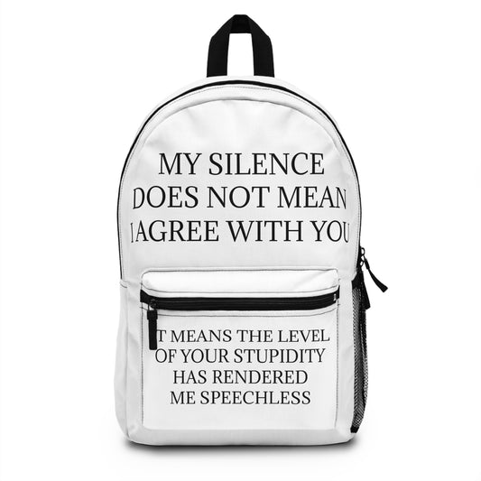 Speechless Backpack