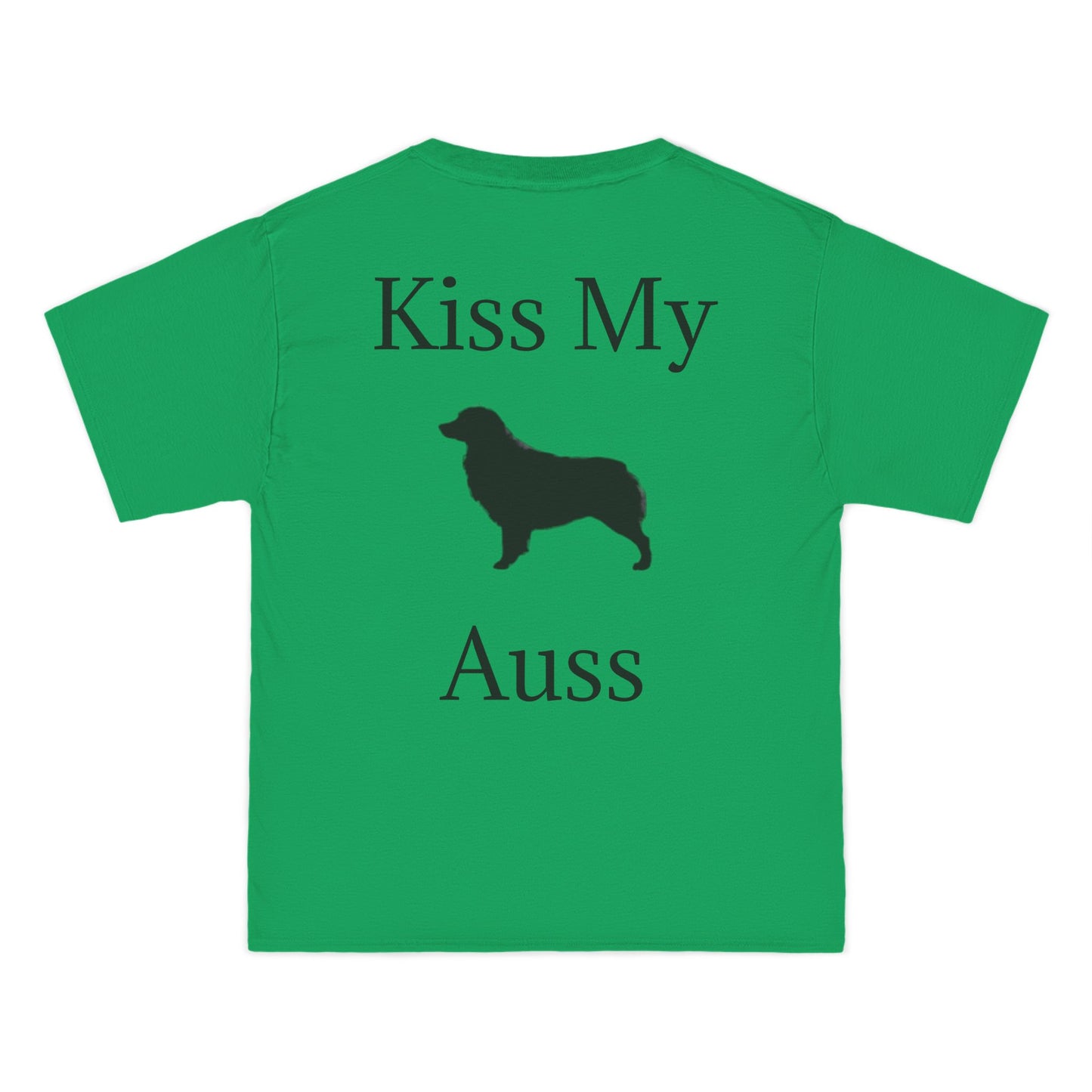 Kiss My Auss Men's Short-Sleeve Crewneck Tee