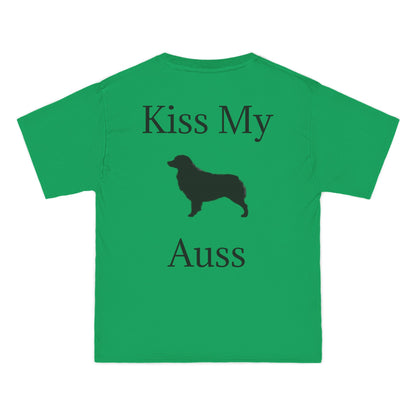 Kiss My Auss Men's Short-Sleeve Crewneck Tee