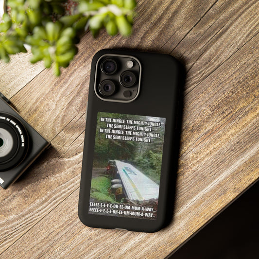 Semi Sleeps iPhone Case