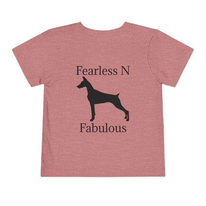 Fearless N Fabulous Toddler Unisex Short Sleeve Crewneck Tee