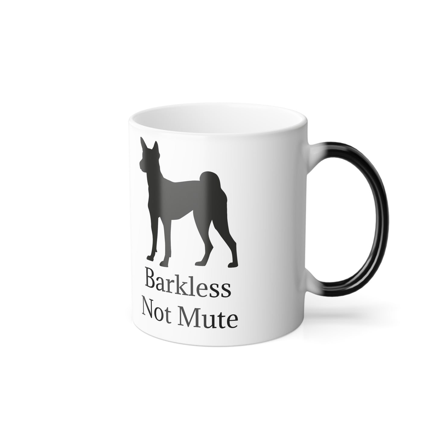 Barkless Not Mute Color Changing Mug