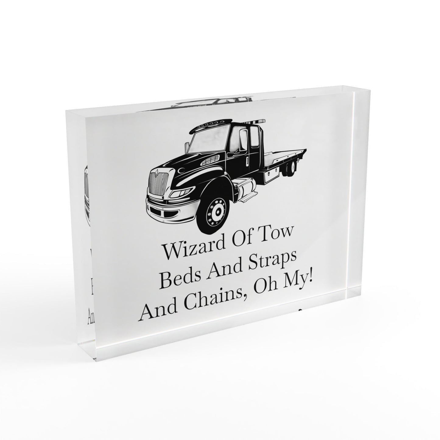 Wizard Of Tow Acrylic Photo Block
