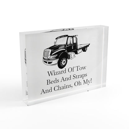 Wizard Of Tow Acrylic Photo Block