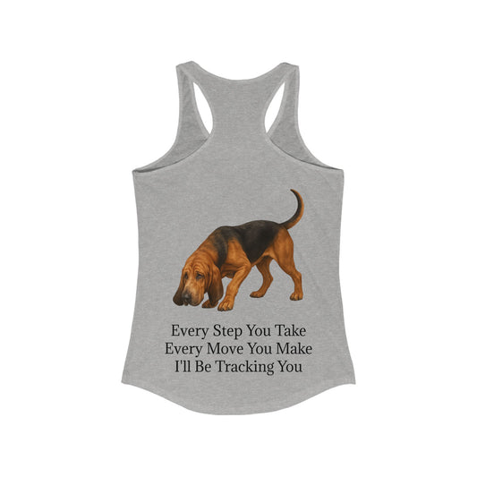 Tracking You Women's Racerback Tank