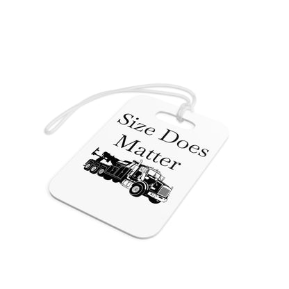 Size Does Matter Luggage Tag