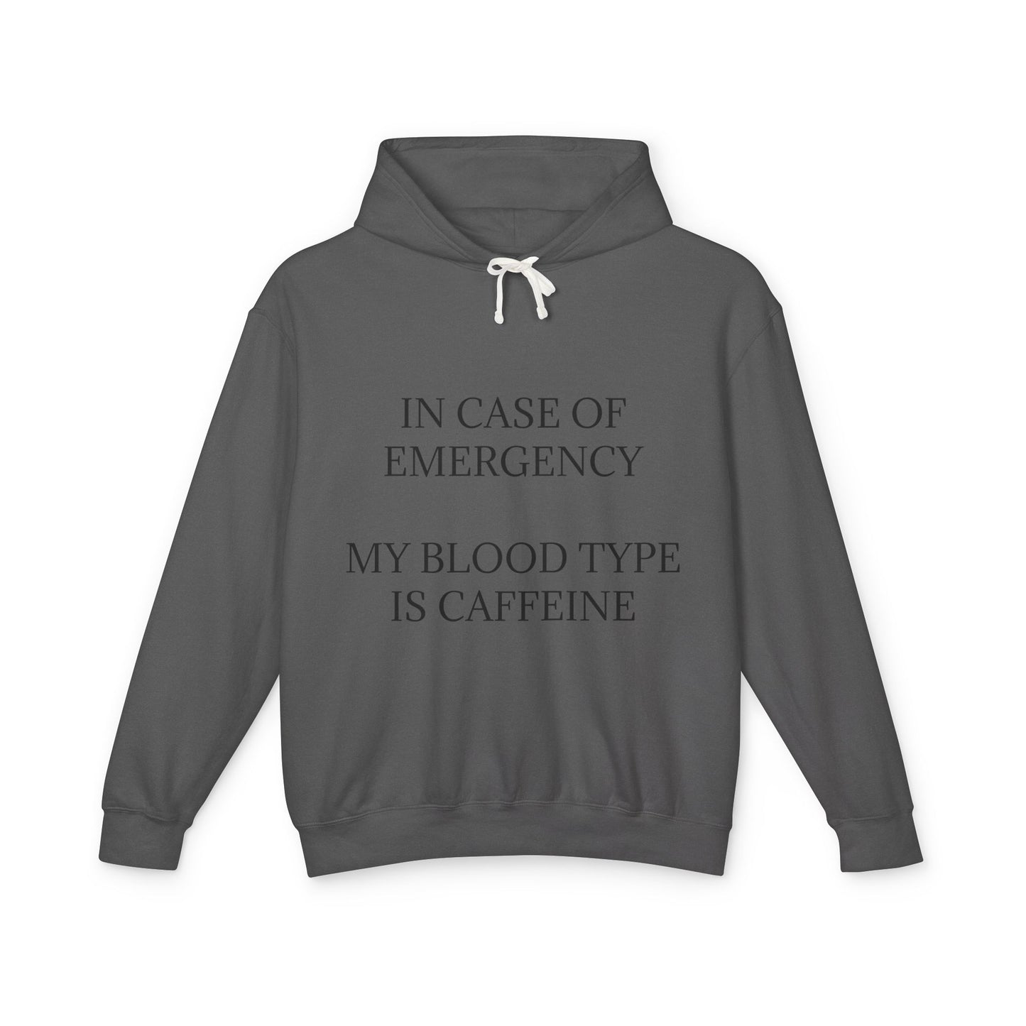 Blood Type Unisex Lightweight Hoodie