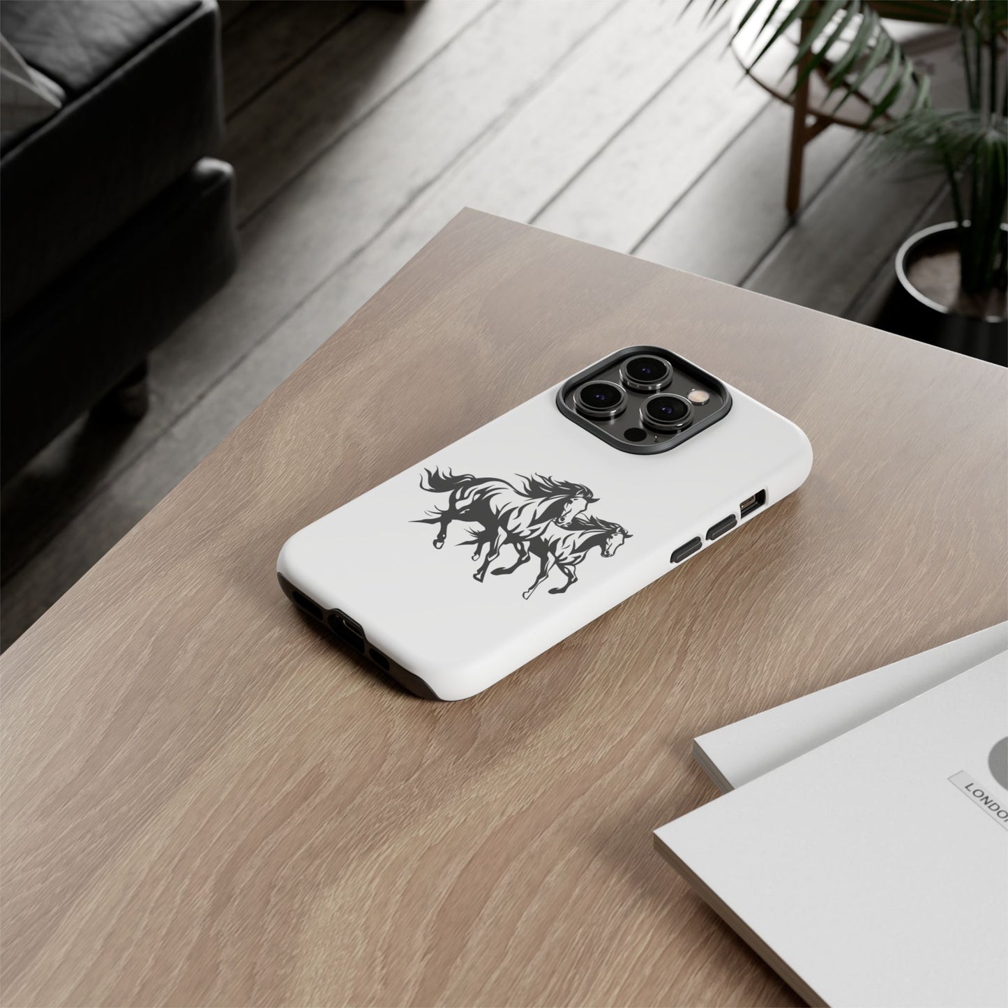 Horsin' Around iPhone Case