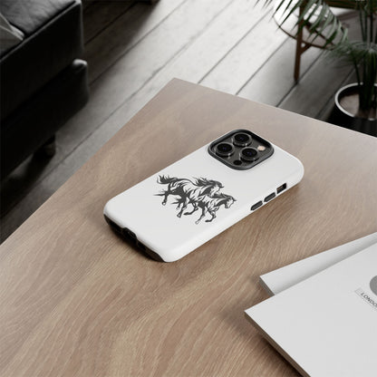Horsin' Around iPhone Case