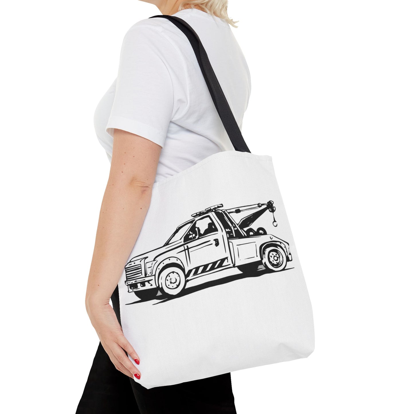 Wheel Lift Tow Truck Tote Bag