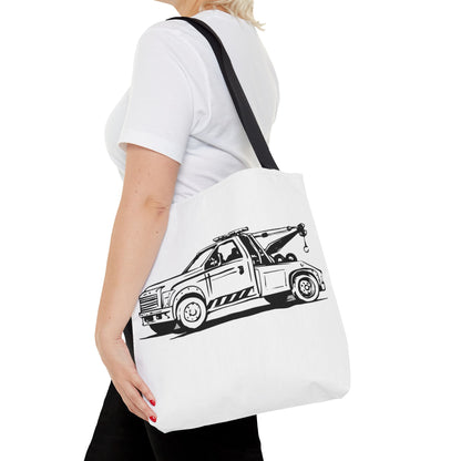 Wheel Lift Tow Truck Tote Bag
