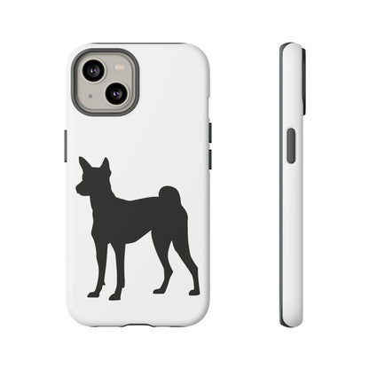 Basenji Silhouette iPhone Case