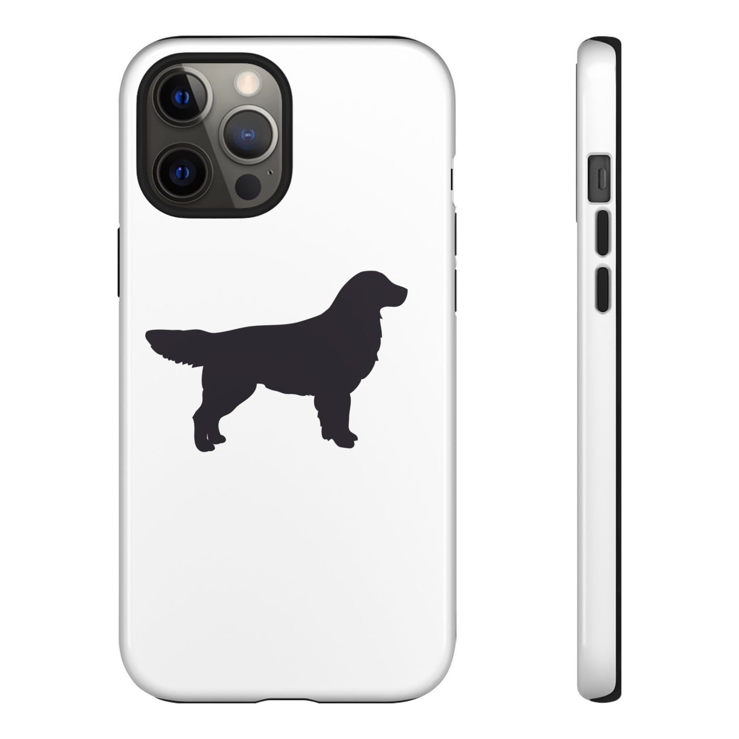 Golden Silhouette iPhone Case