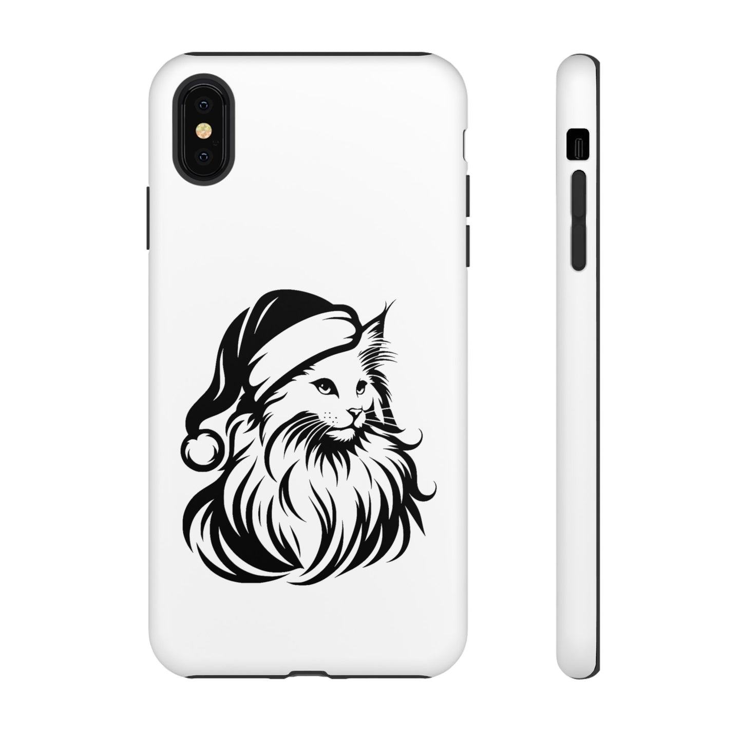 Santa Paws Cat iPhone Case