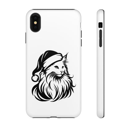 Santa Paws Cat iPhone Case