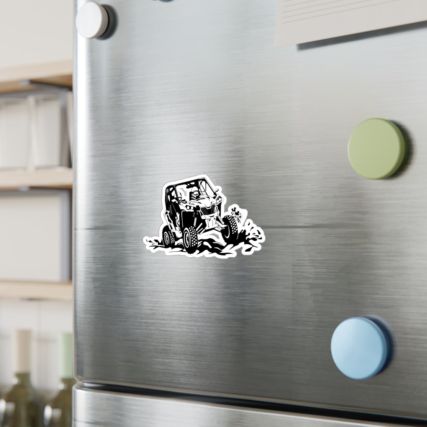 Slingin' Mud Side By Side Vinyl Decal
