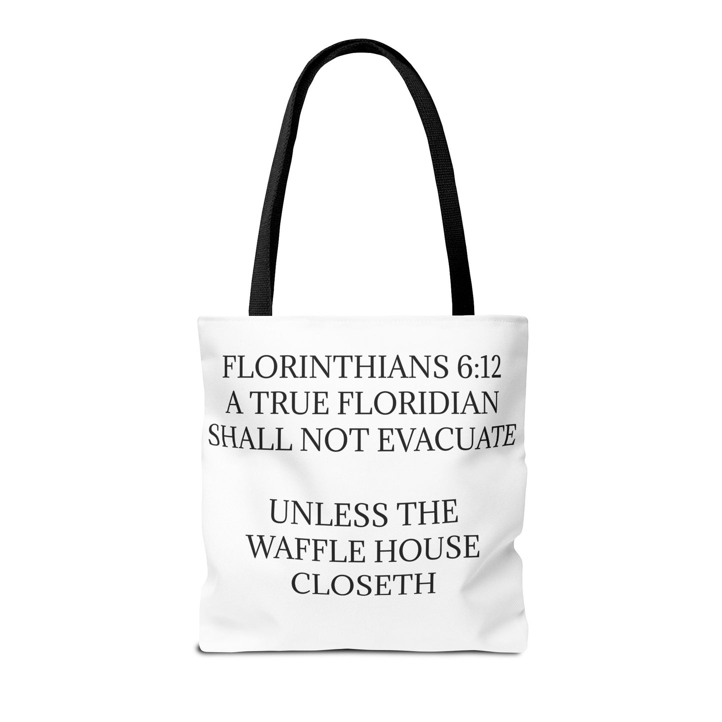Florinthians 6:12 Tote Bag