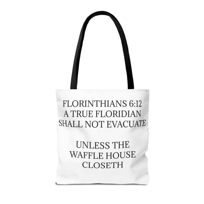 Florinthians 6:12 Tote Bag