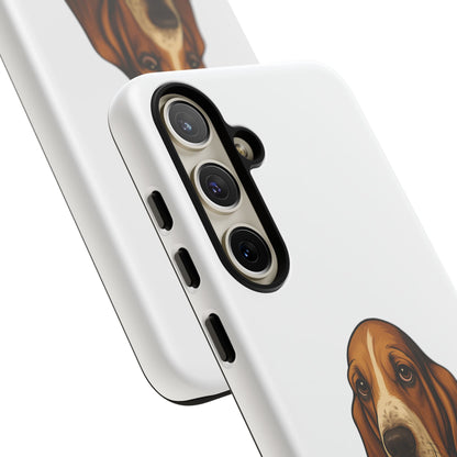 Basset Hound Head Samsung Case