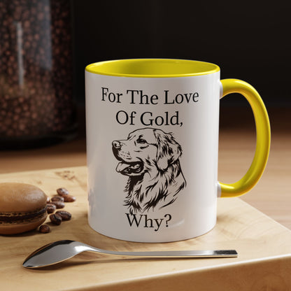 For The Love Of Gold 2-Tone Coffee Mug