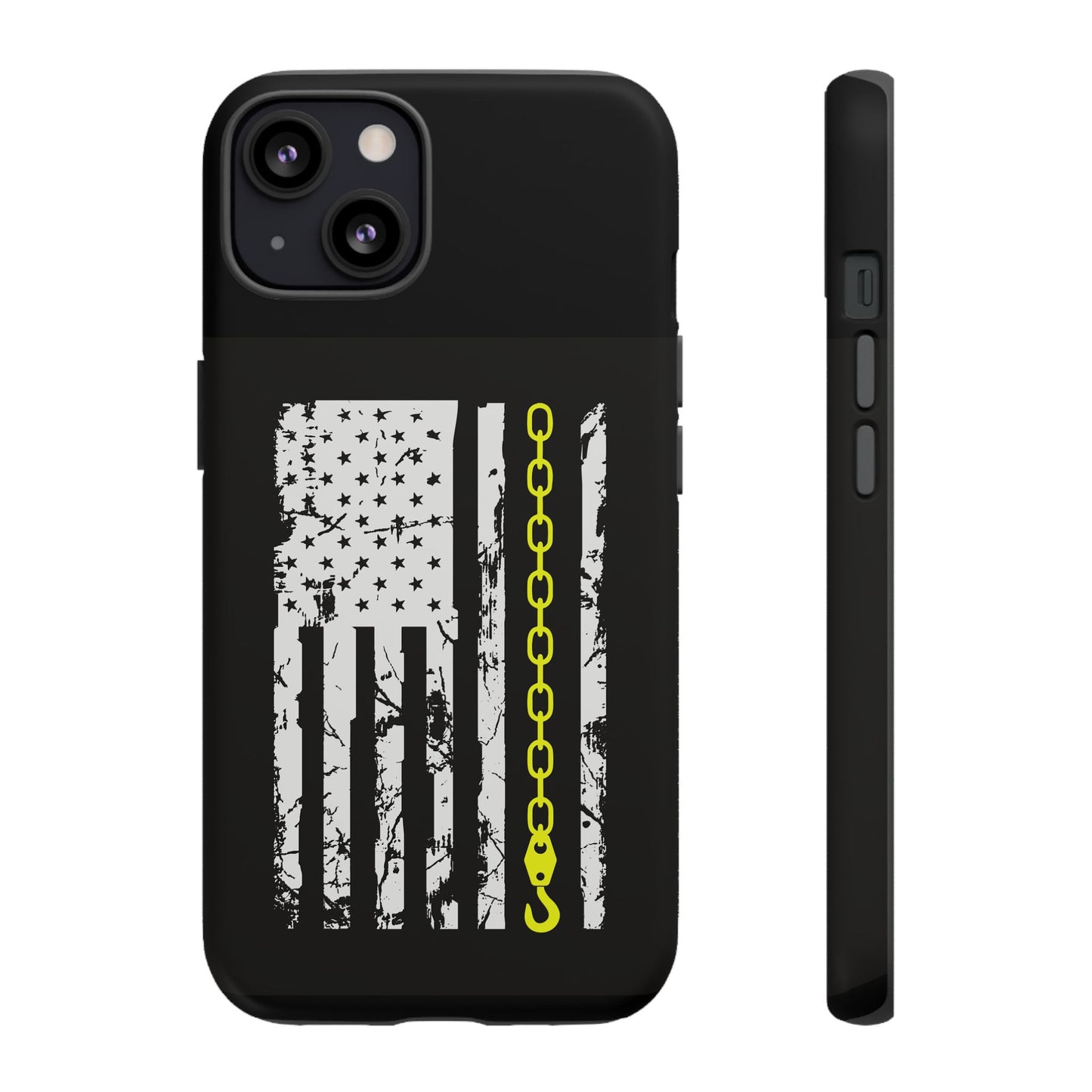 Thin Yellow Line iPhone Case