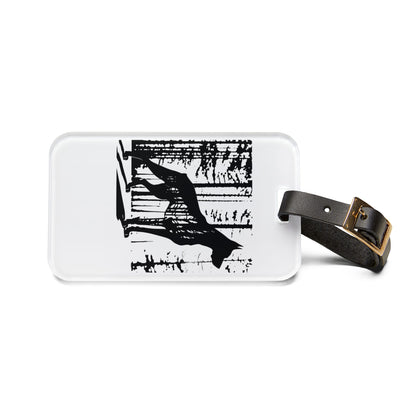Guardian Of The Forest Leather Strap Luggage Tag