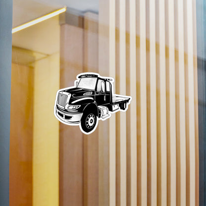 Flatbed Tow Truck Vinyl Decal