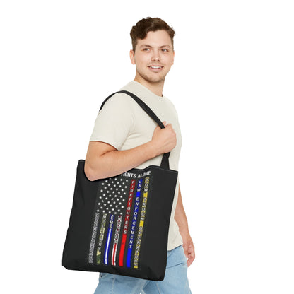 No One Fights Alone Tote Bag