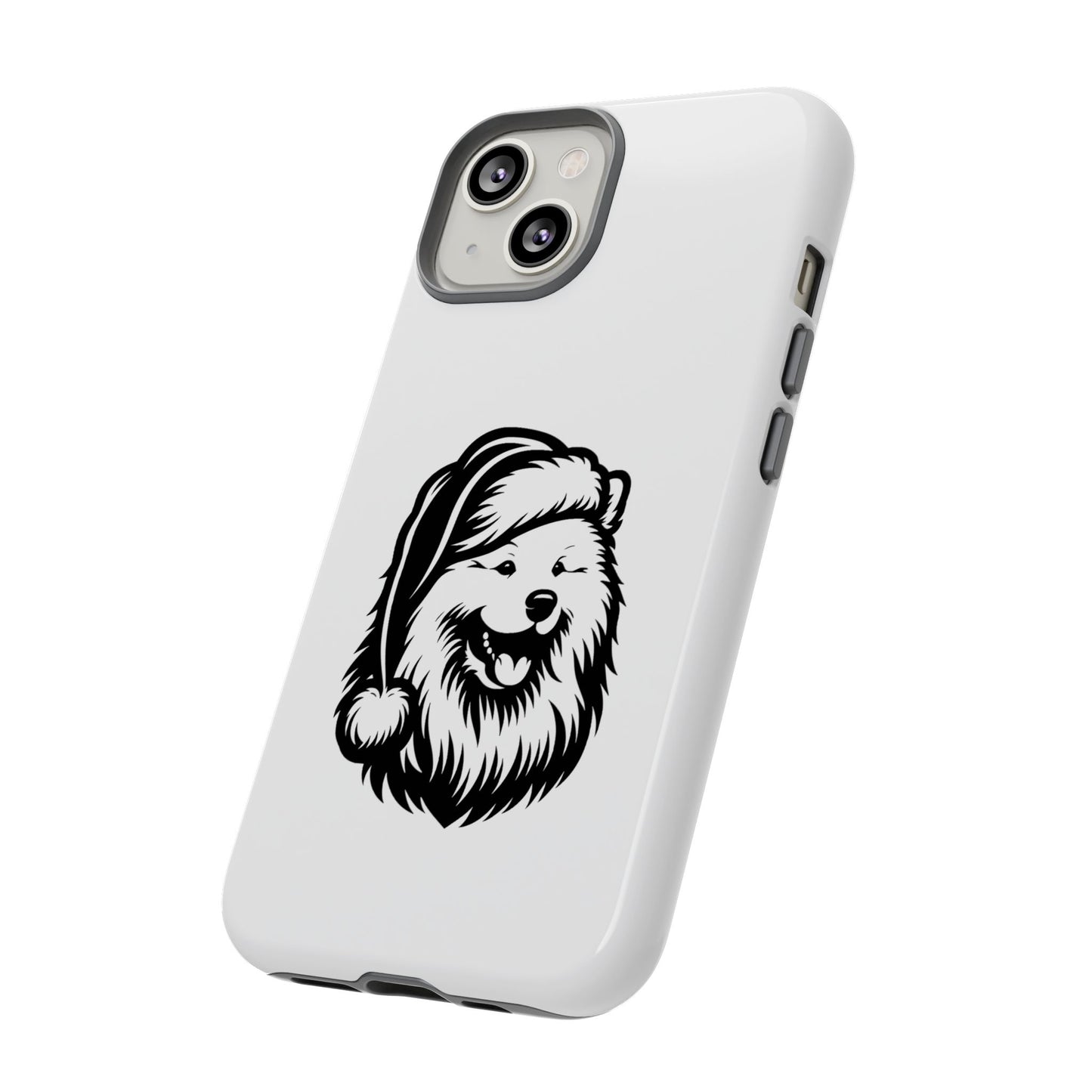 Santa Paws Samoyed iPhone Case