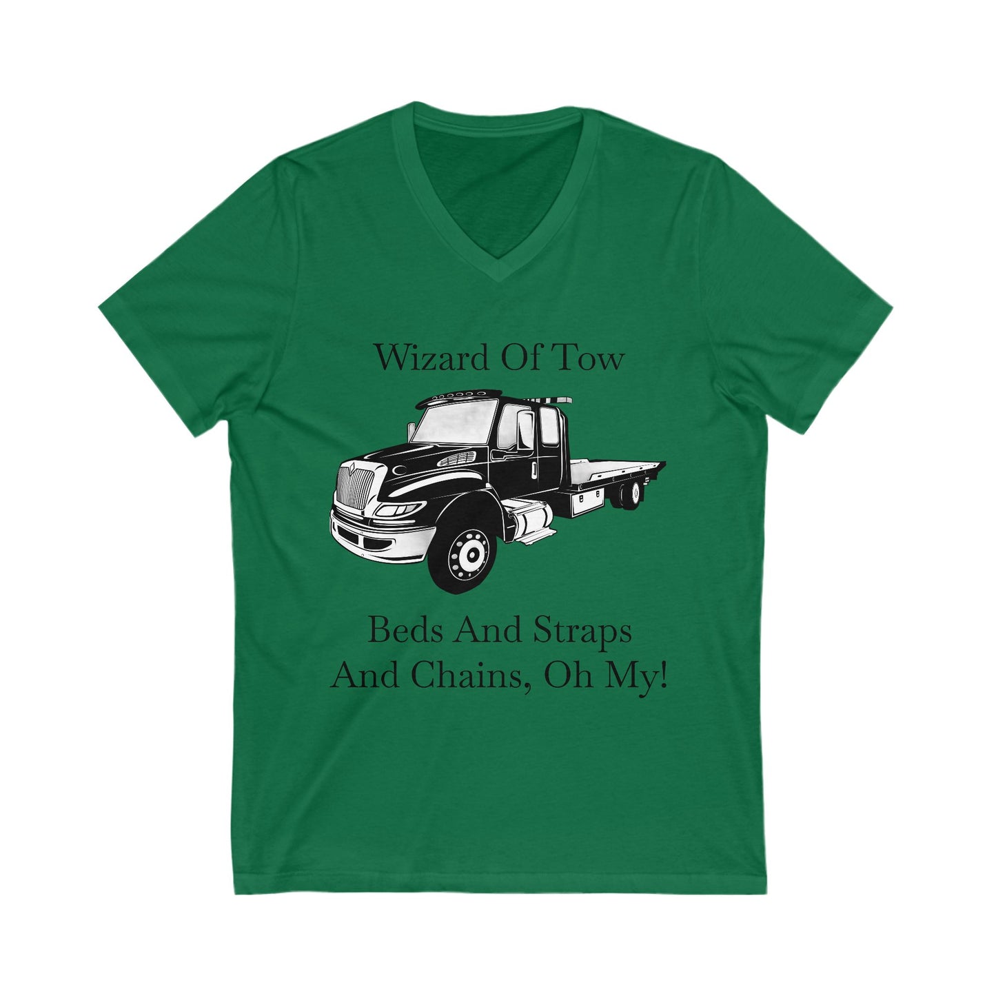 Wizard Of Tow Unisex Short Sleeve V-Neck Tee