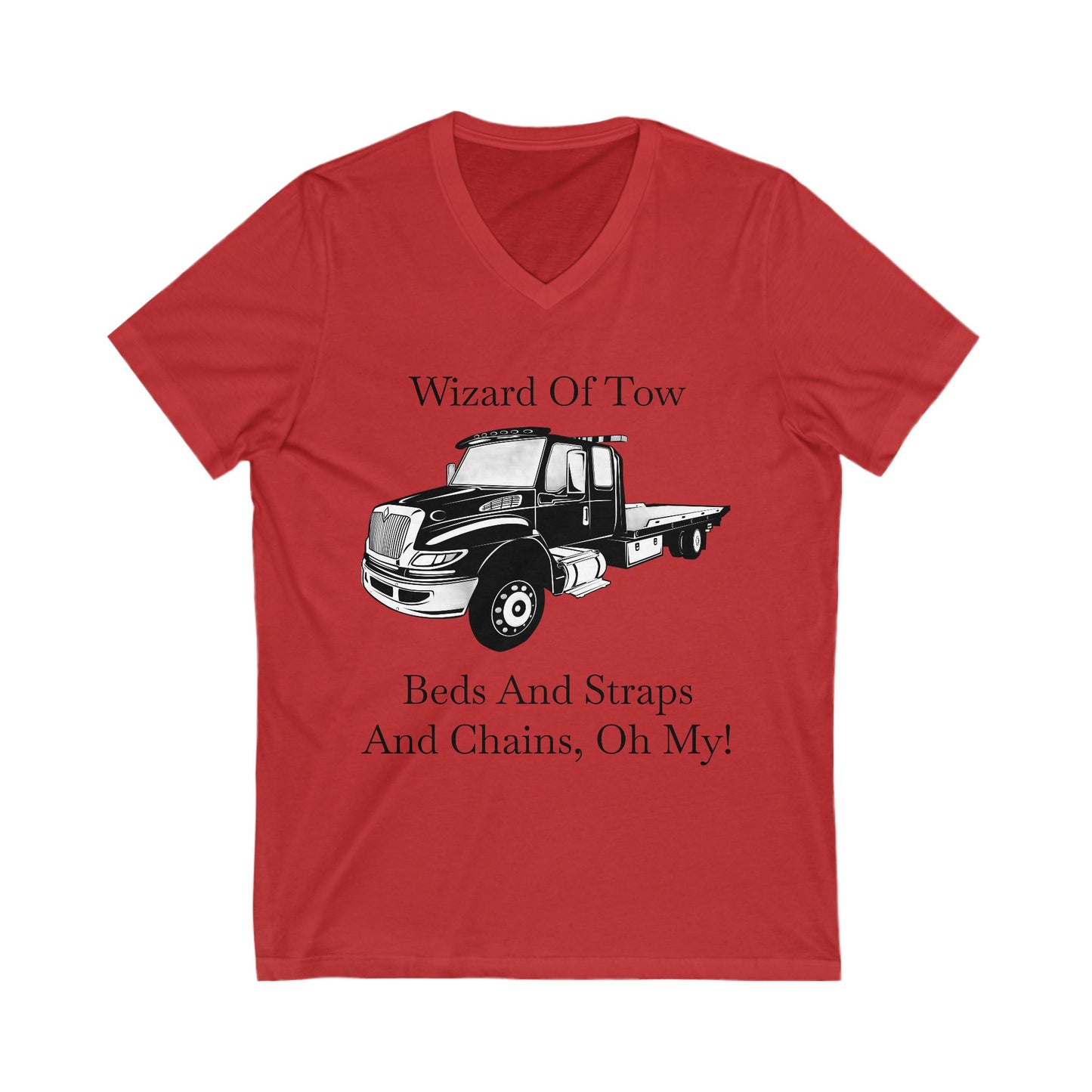 Wizard Of Tow Unisex Short Sleeve V-Neck Tee