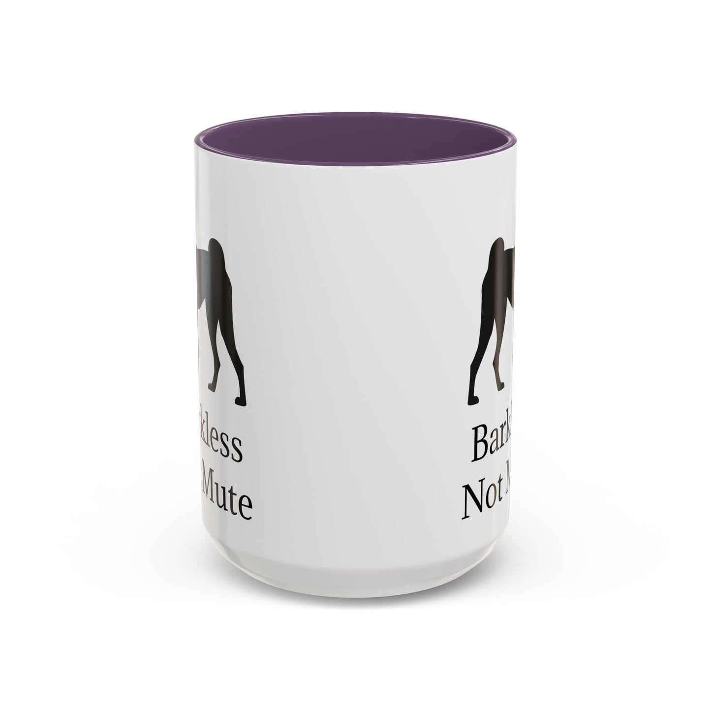 Barkless Not Mute 2-Tone Coffee Mug