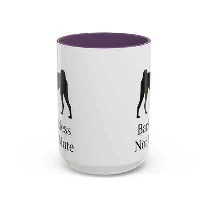 Barkless Not Mute 2-Tone Coffee Mug