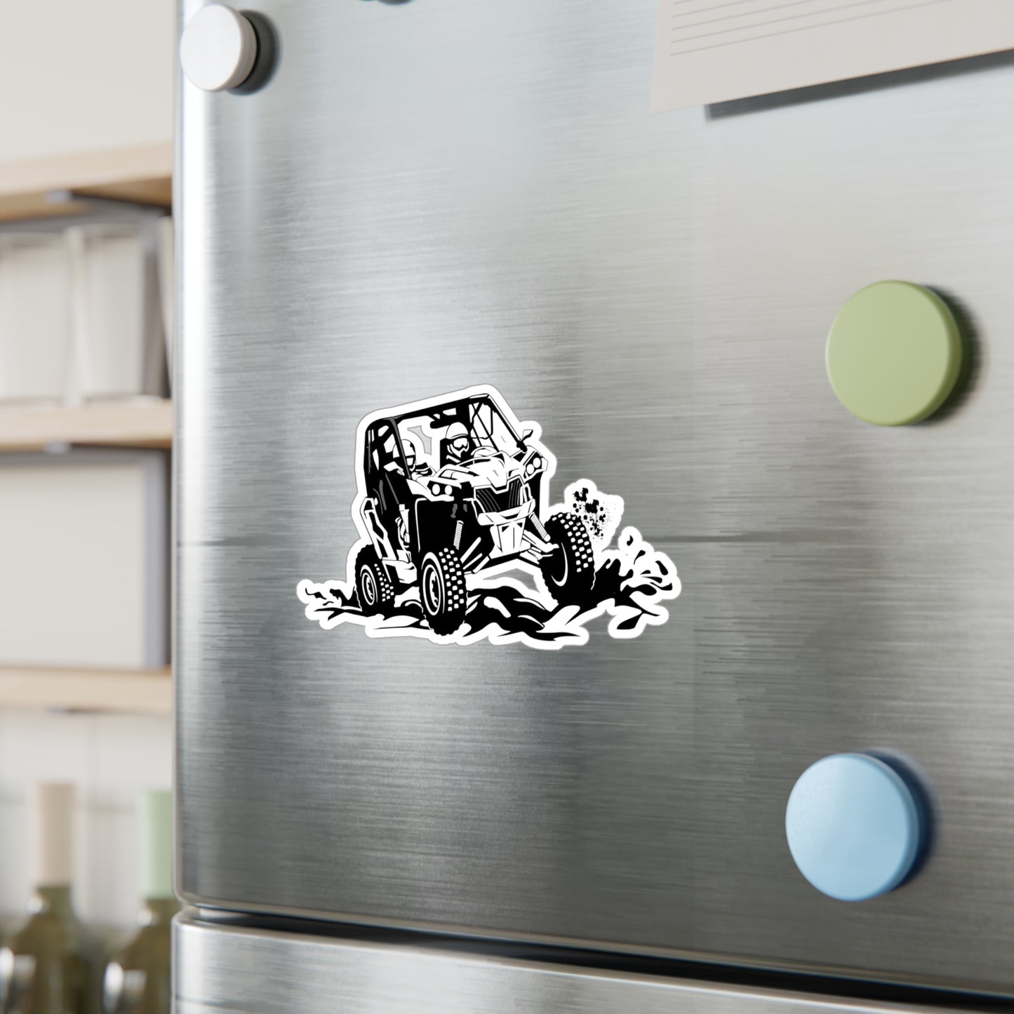 Slingin' Mud Side By Side Vinyl Decal